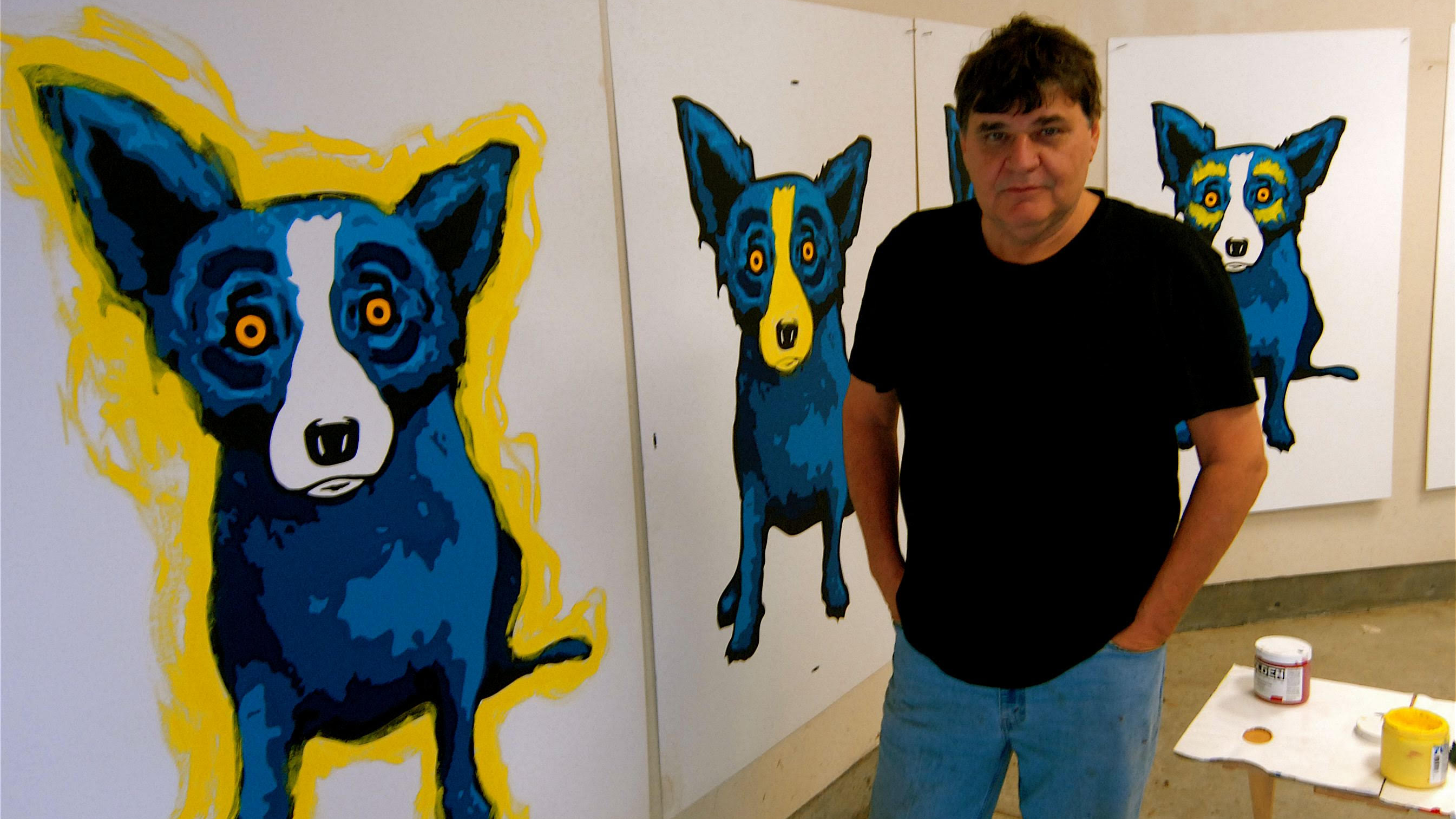 Check for Blue: The Life and Art of George Rodrigue airing on a public television station near you!